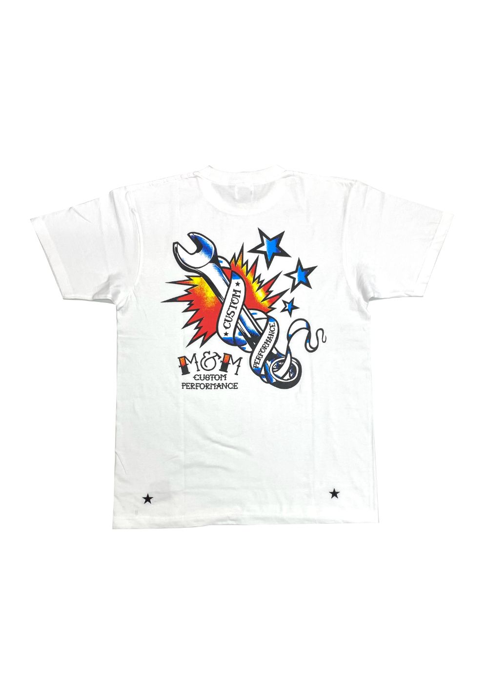 PRINT TEE (WHITE) / ロゴ プリント Tシャツ