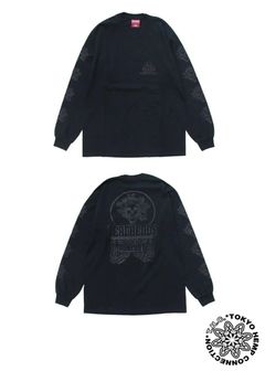 ×THC L/S TEE (BLACK) / TOKYO HEMP CONNECTION コラボロンT