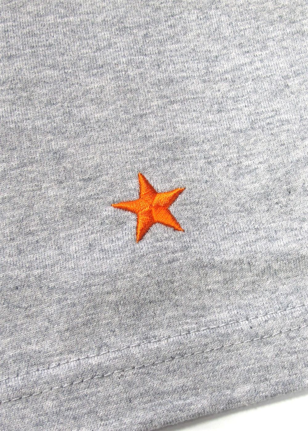 PRINT L/S TEE (M.GRAY) / ロゴ プリント ロンT