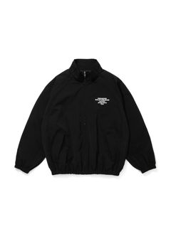 Track Jacket (BLACK) / ナイロン トラック ジャケット / セットアップ可能