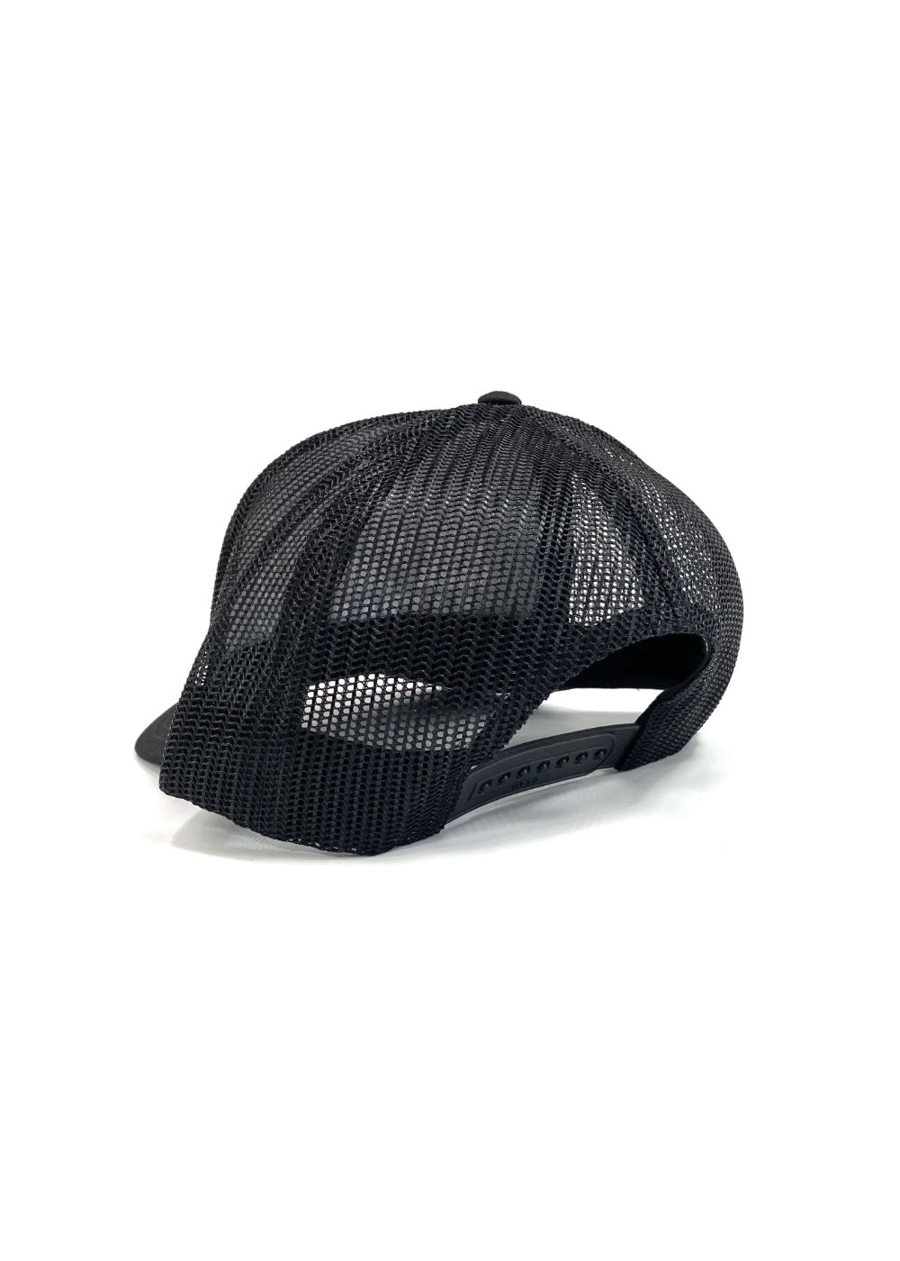 30 Mesh CAP (BLACK) / ロゴ刺繍 メッシュキャップ