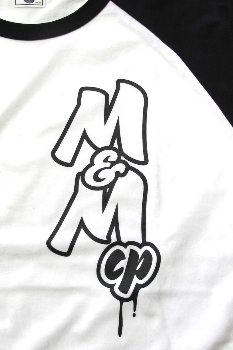 M&M /RAGLAN T-SHIRT 残り僅かとなりました。