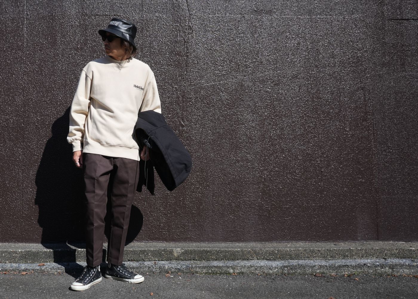 HIDE AND SEEK - JACKET STYLE vol.1 / ZIP HOODED WORK JACKET