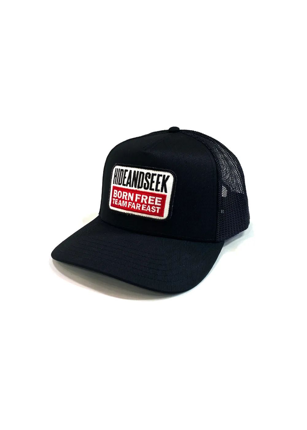 Team Far East Mesh Cap (BLACK) / ワッペン メッシュキャップ
