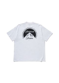 S/S PRINT TEE "HILL" (WHITE) / パラマウントピクチャーズ コラボ Tee