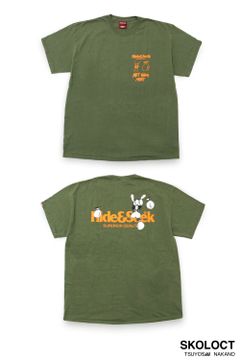 × SKOLOCT S/S Tee-2 (OLIVE DRAB) / スコロクト コラボT