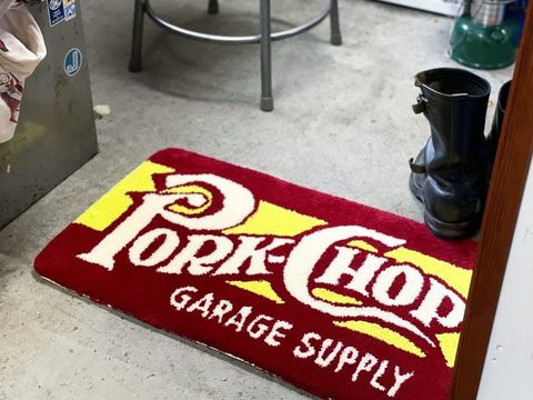 PORKCHOP 新作販売告知 / 空間彩るラグマット&定番コーチジャケット。
