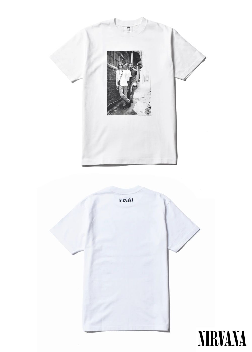 × Nirvana ''YL Photo'' Tee (WHITE) / ニルバーナ コラボフォトT