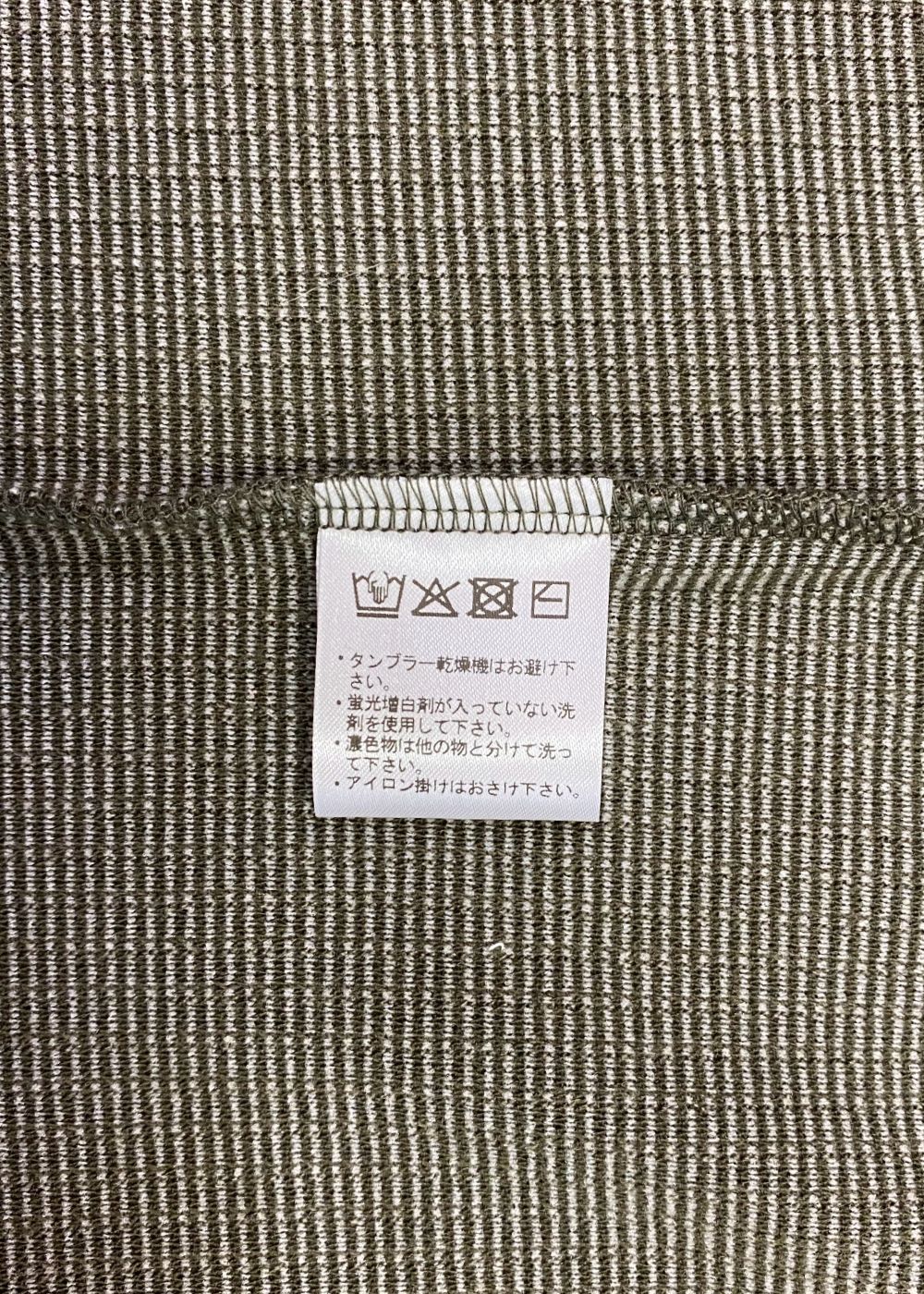 WAFFLE L/S CS (KHAKI) / ワッフル カットソー