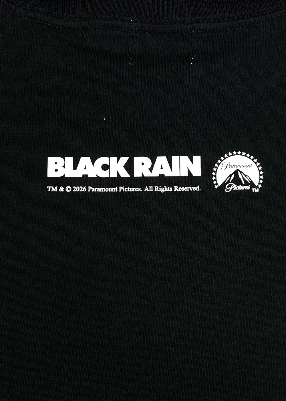 【ラスト1点】『Black Rain』tee tres (BLACK) / ×ブラックレイン コラボ Tシャツ