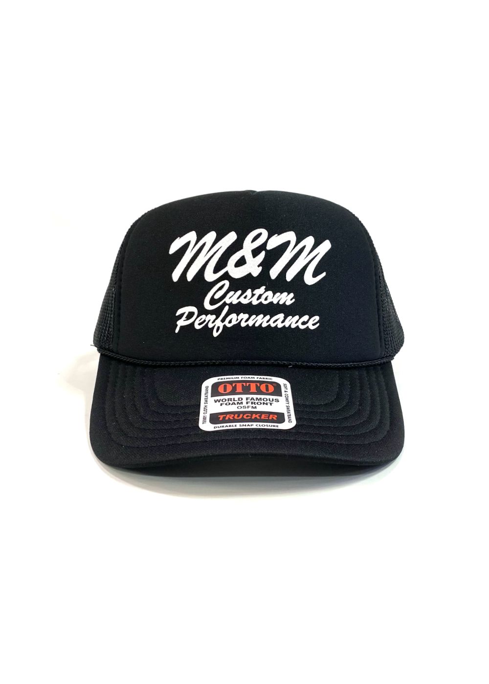 MESH CAP (BLACK) / ロゴ プリント メッシュ キャップ
