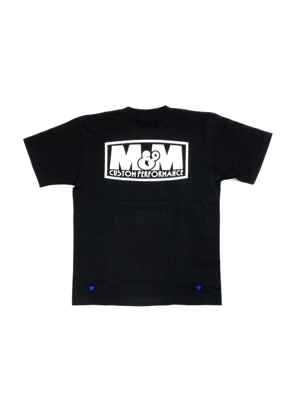 M&M CUSTOM PERFORMANCE - PRINT S/S TEE (BLACK) / ロゴ バックプリントT | LOOPHOLE