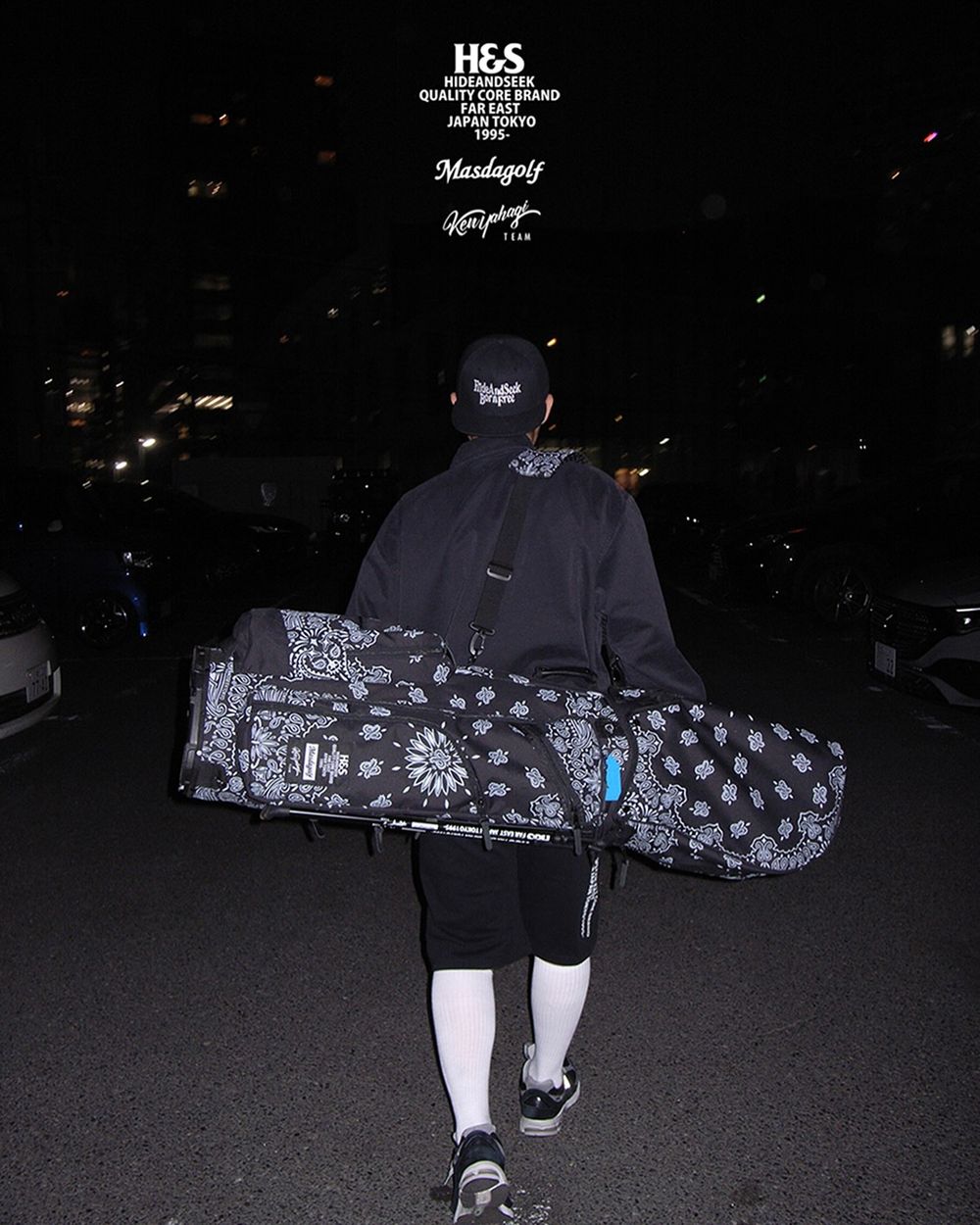 "HIDE AND SEEK × MasdaGolf × KenYahagi Golf Bag" 先行予約のお知らせ。