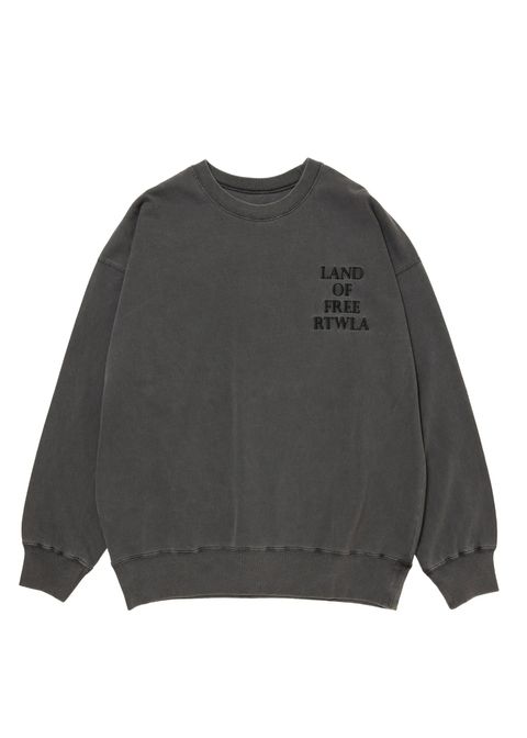R9 LAND TRAINER (BLACK) /  オリジナル スウェット タイプ ロングスリーブ Tシャツ