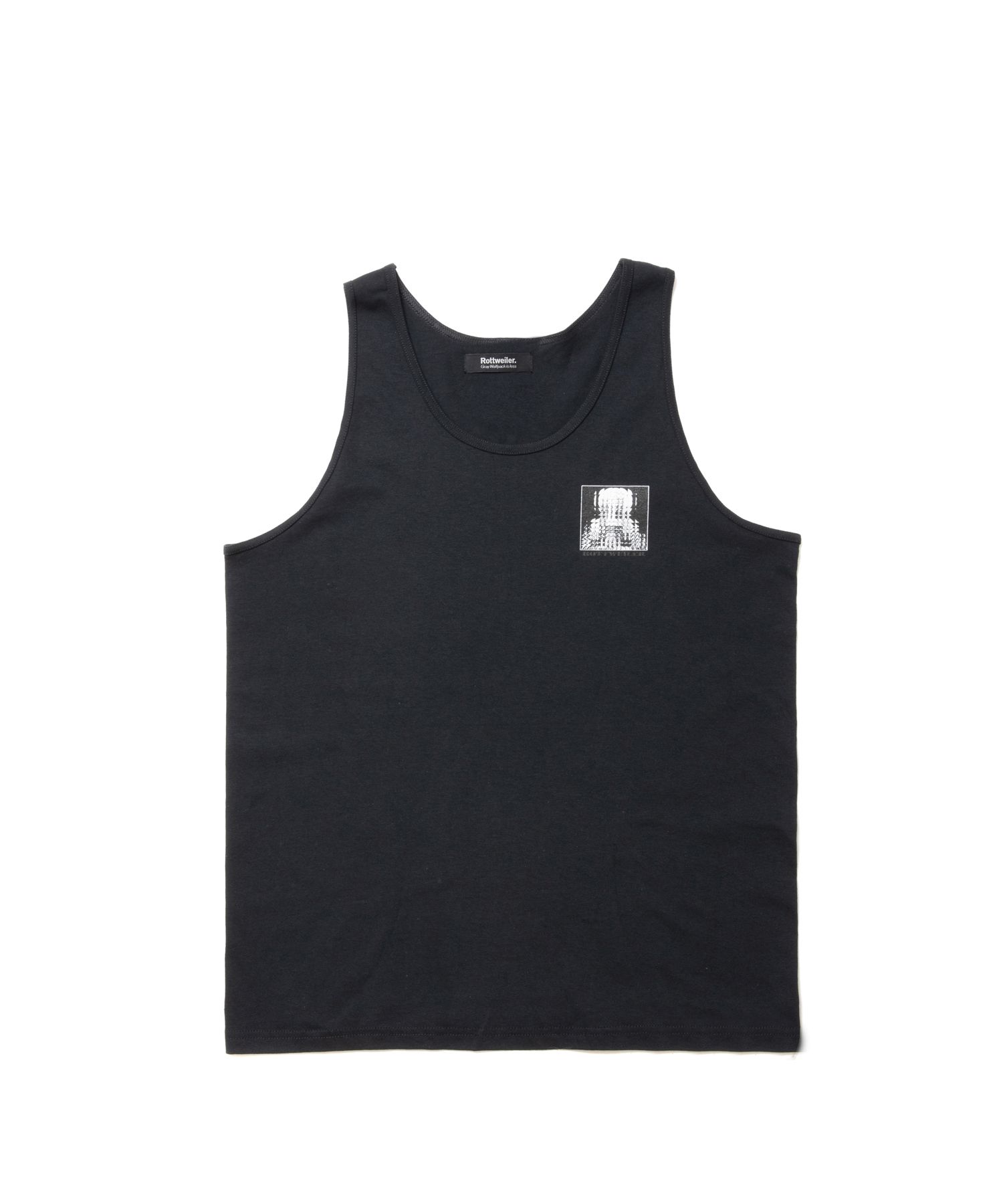 【ラスト1点】MARIA TANK TOP (BLACK) / プリント タンクトップ