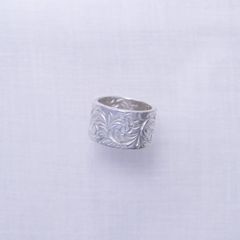 KARAKUSA Ring L (SILVER) / 唐草リング(特大)