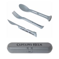 PURE MATERIAL CUTLERY SET (GRAY) / カトラリーセット