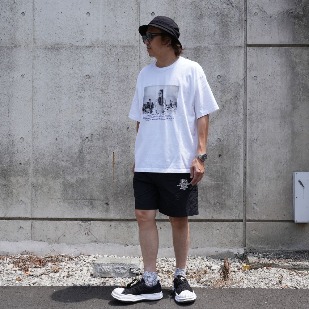 Joseph Szabo × Stie-lo T-SH  (WHITE) / ×スティーロ×ジョセフ・スザボ  コラボ フォト Tシャツ