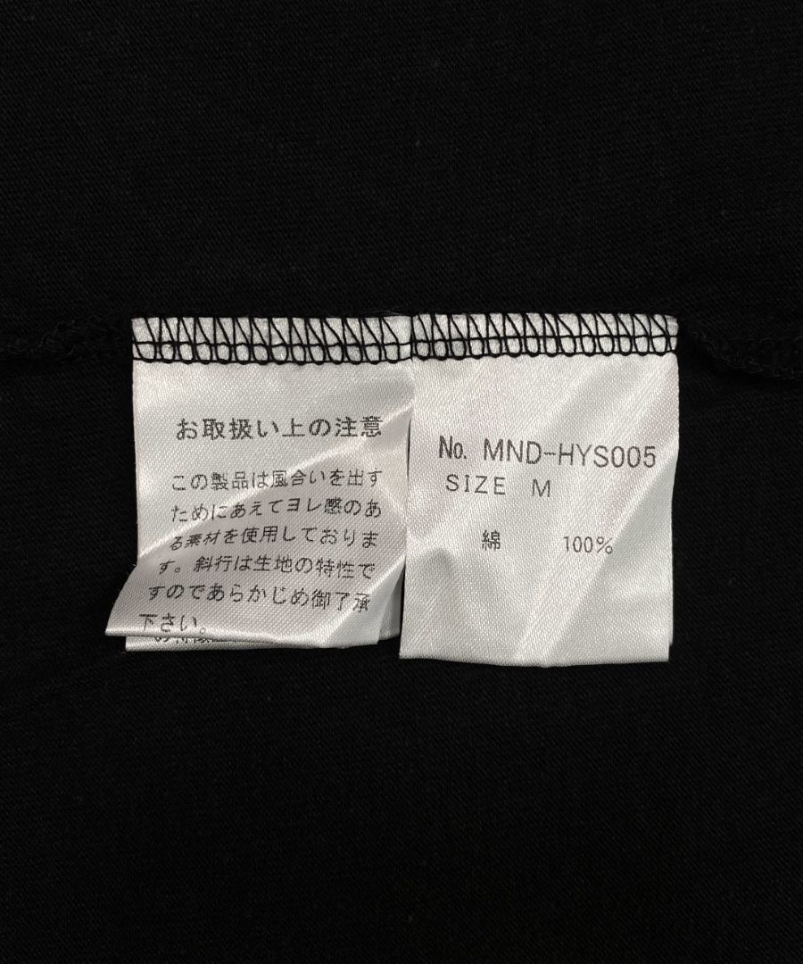 × HYSTERIC GLAMOUR T-SH (BLACK) / ×ヒステリックグラマー コラボTシャツ