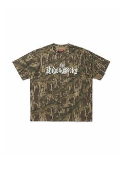 The H&S S/S Tee (CAMO) / 西浦徹 コラボ Tシャツ