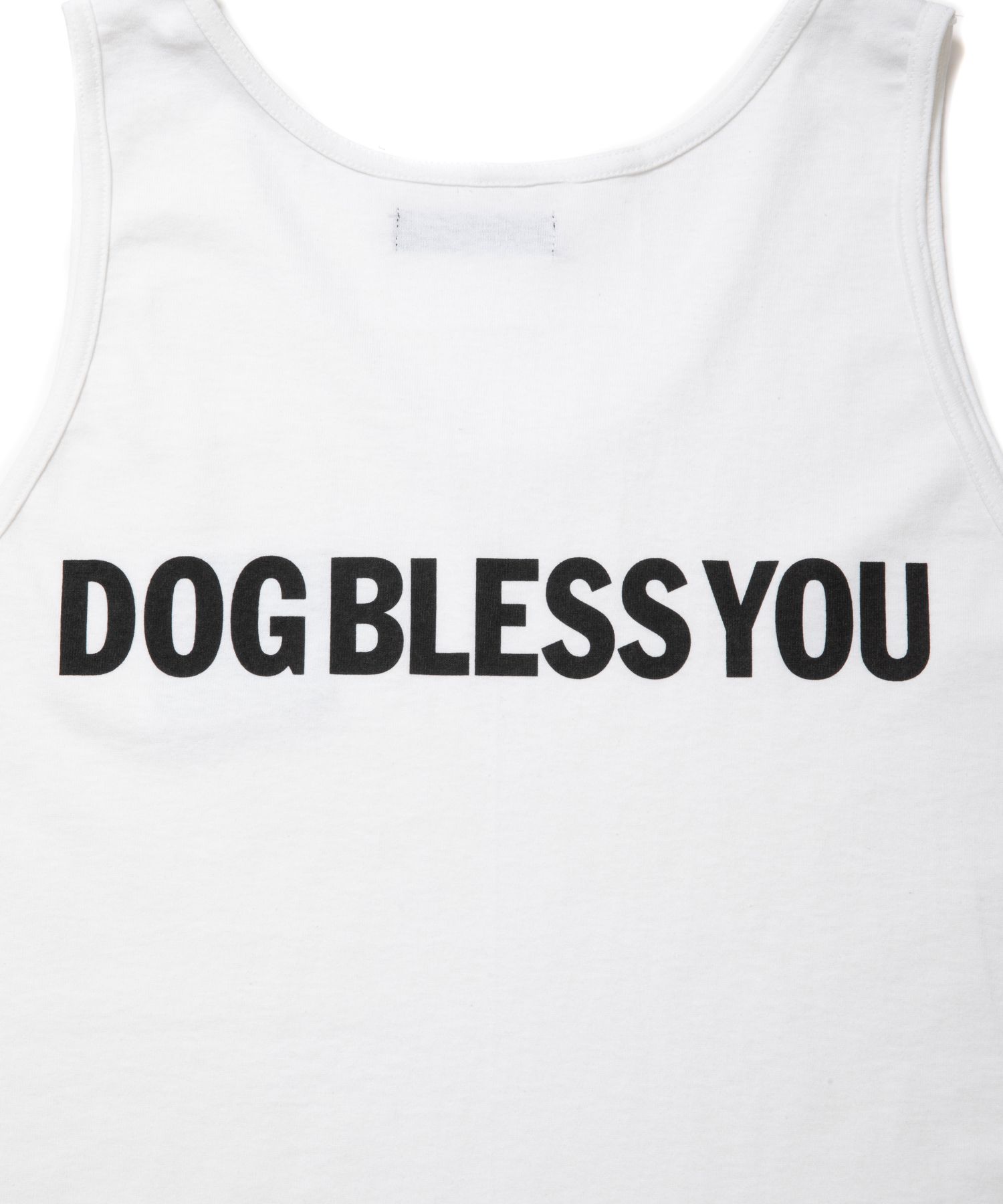 MARIA TANK TOP (WHITE) / プリント タンクトップ