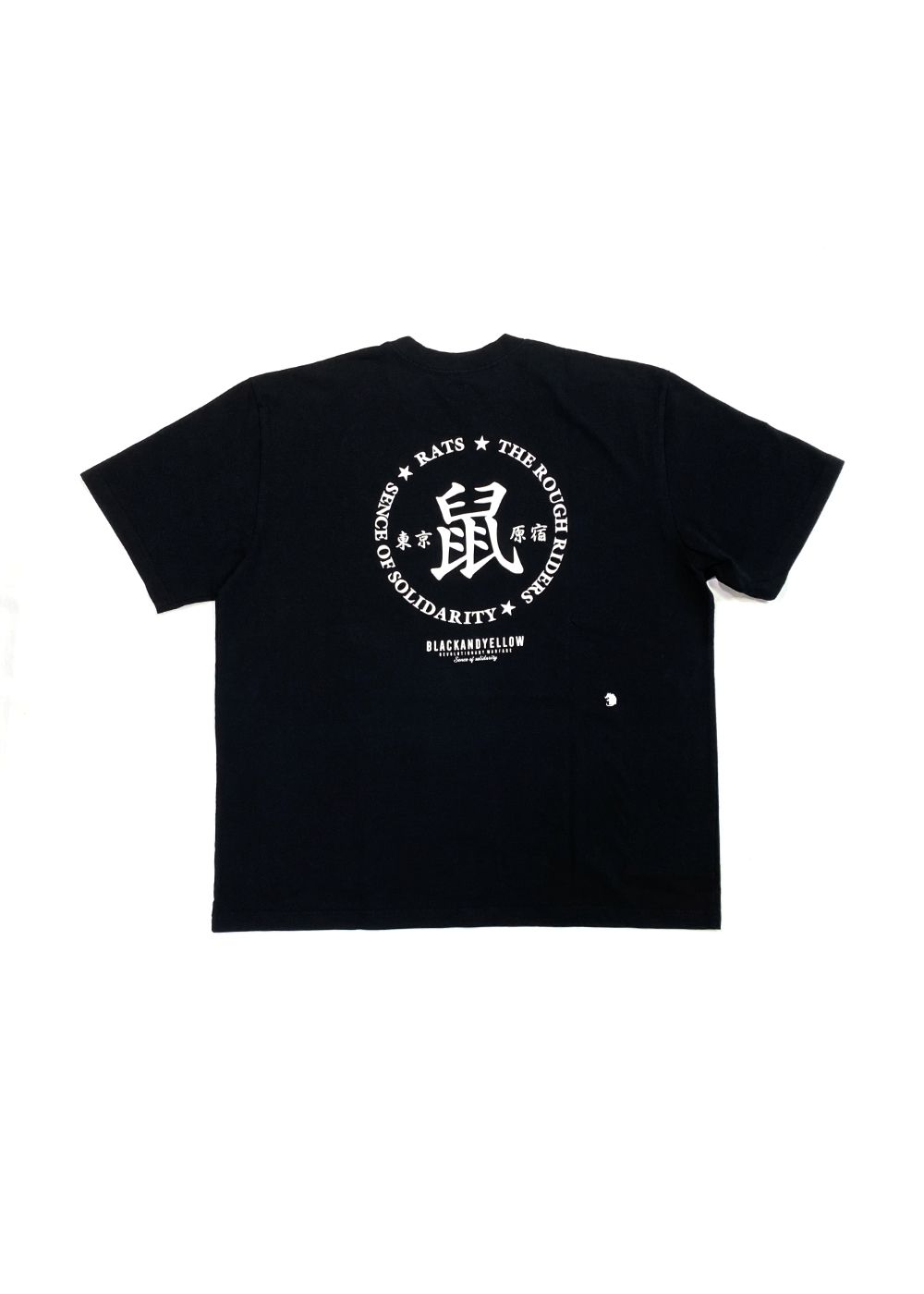 RATS - 鼠 TEE (BLACK) / 鼠 Tシャツ | LOOPHOLE