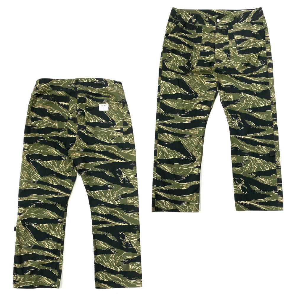 CAPTAINS HELM - RIP-STOP CAMO PANTS (TIGER CAMO) / リップストップ