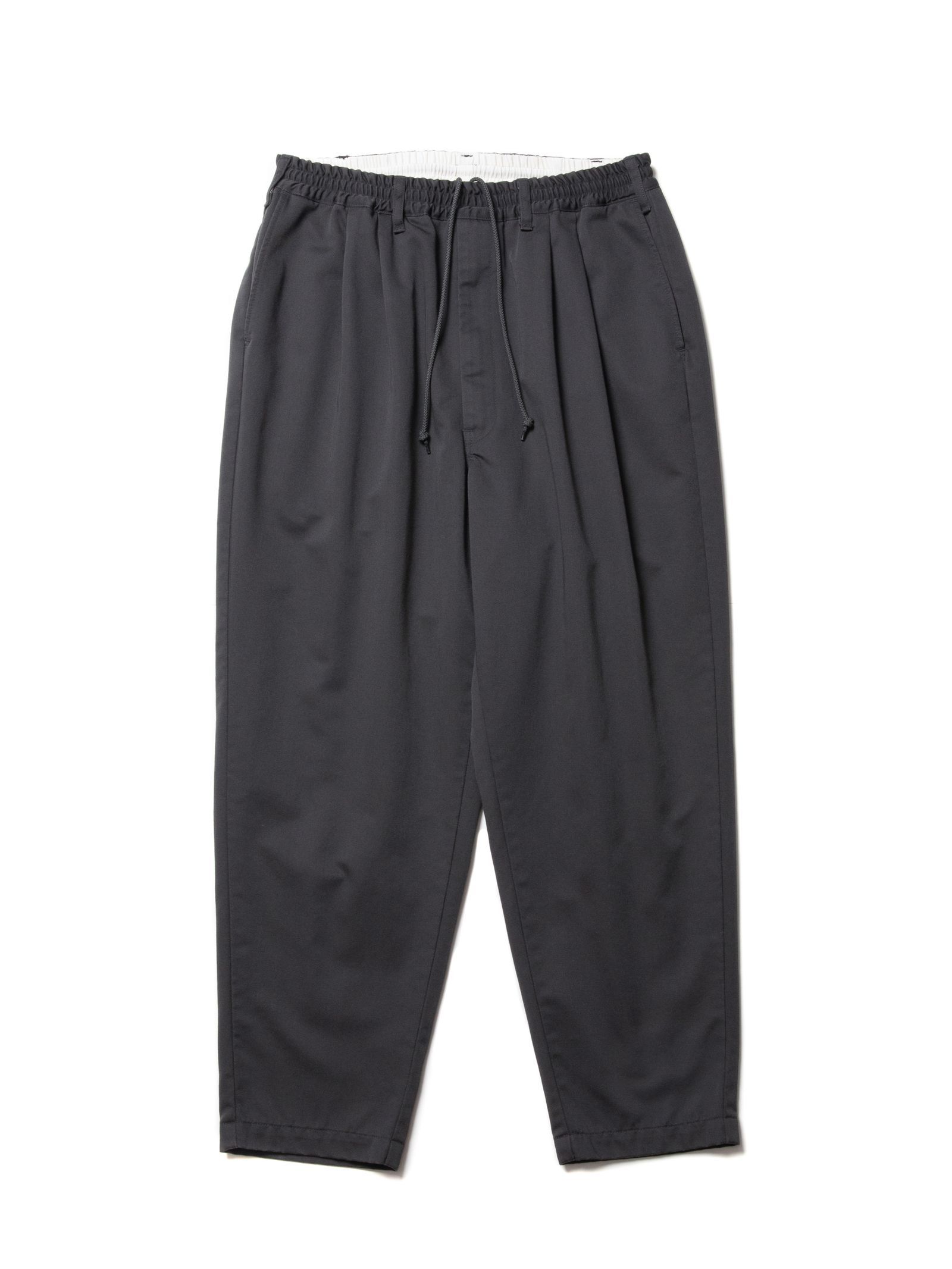 COOTIE PRODUCTIONS - T/C 2 Tuck Easy Ankle Pants (GRAY) / T 
