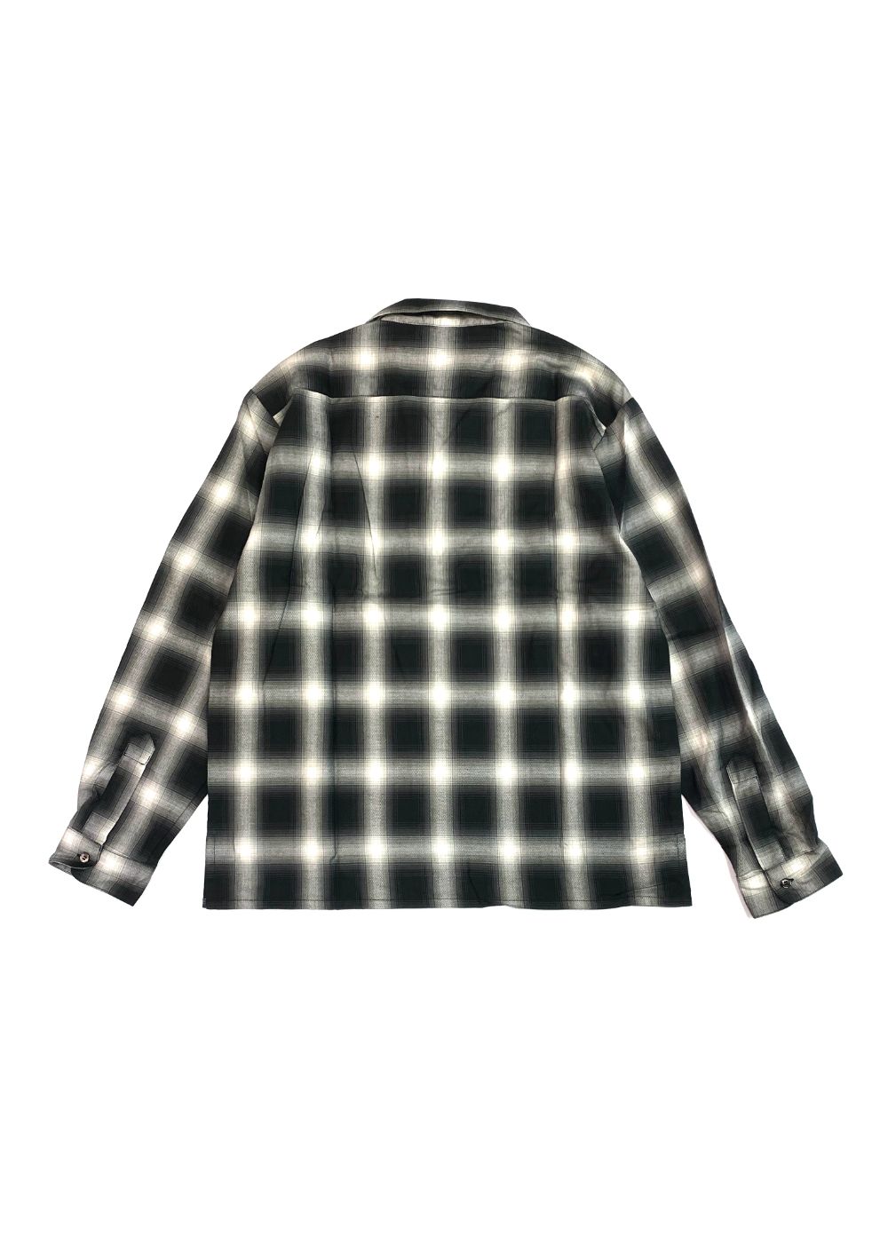 HIDE AND SEEK - 【ラスト1点】OMBRE CHECK L/S SHIRT 
