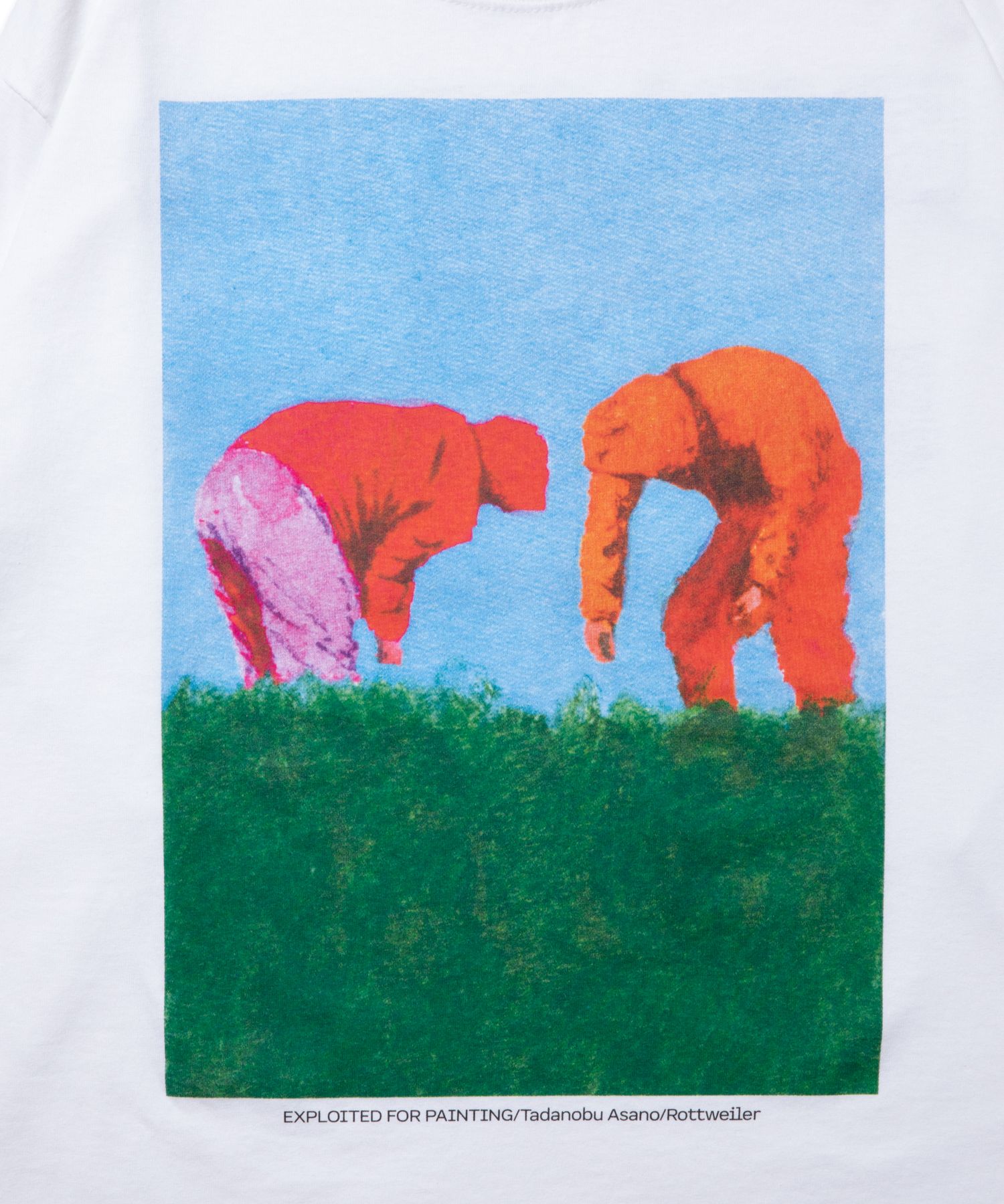 × Tadanobu Asano GARDENER LS TEE (WHITE) / 浅野忠信 コラボロンT (ガーデナー)