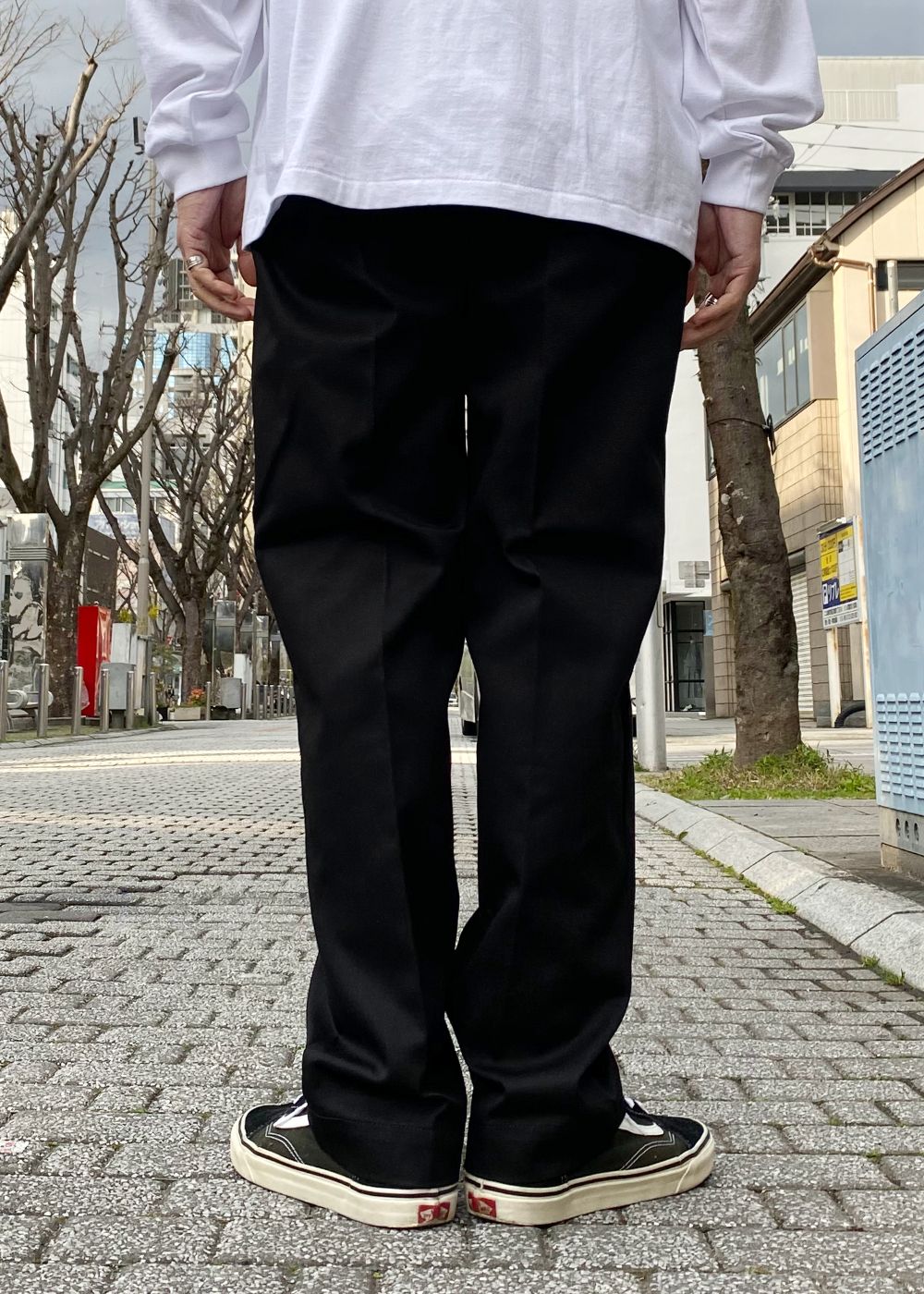 Work Slacks (BLACK) / ワーク スラックス