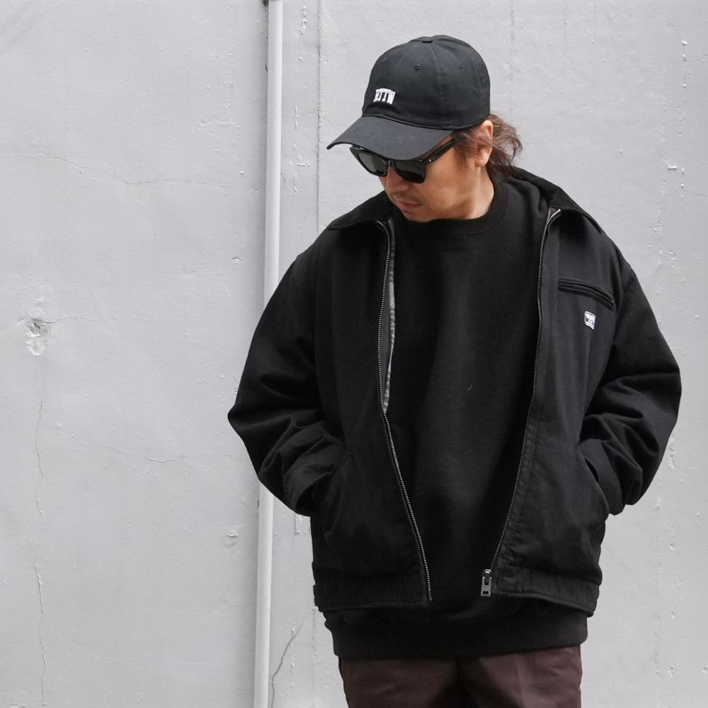 M&M CUSTOM PERFORMANCE × MINEDENIM Black Denim Detroit Jacket (BLACK) / × M&M カスタムパフォーマンス  コラボ ワーク ジャケット