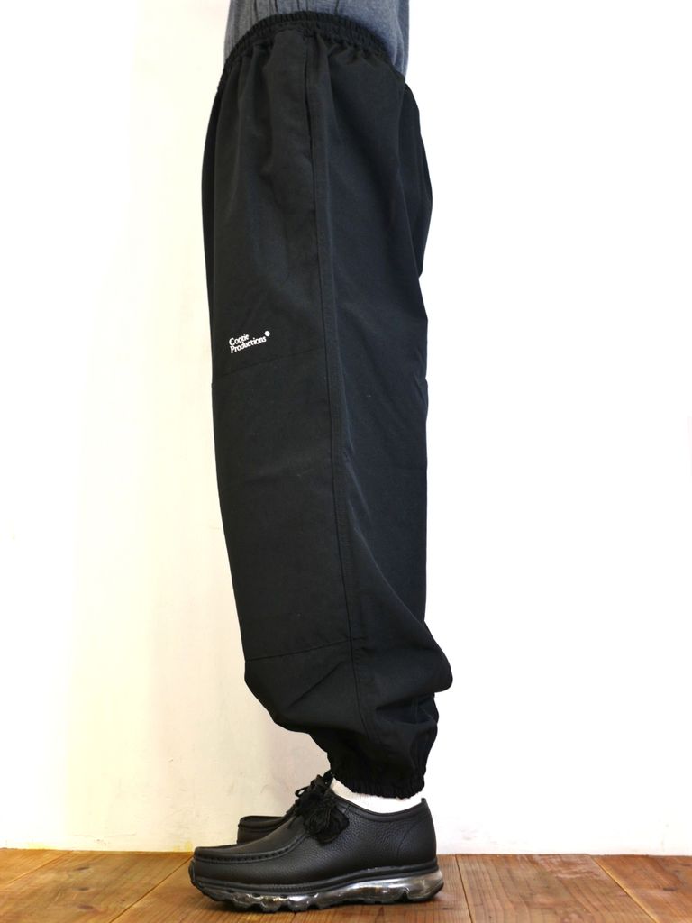 COOTIE PRODUCTIONS - T/C Weather Track Pants (BLACK 