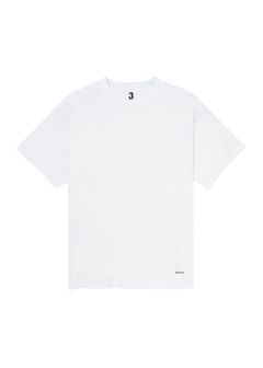 2 Pcs S/S PACK LOGO TEE "SS PACK" (WHITE) / 2ピース パック Tシャツ