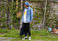 DENIM SHIRT STYLE / RATS-DENIM WORK SHIRT