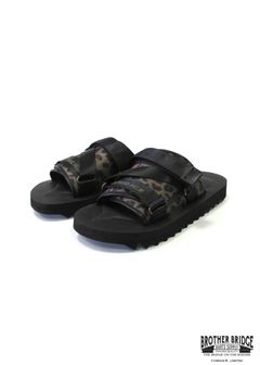 × BROTHER BRIDGE SHARK SOLE W-P SANDAL (LEOPARD) / ブラザーブリッジコラボサンダル