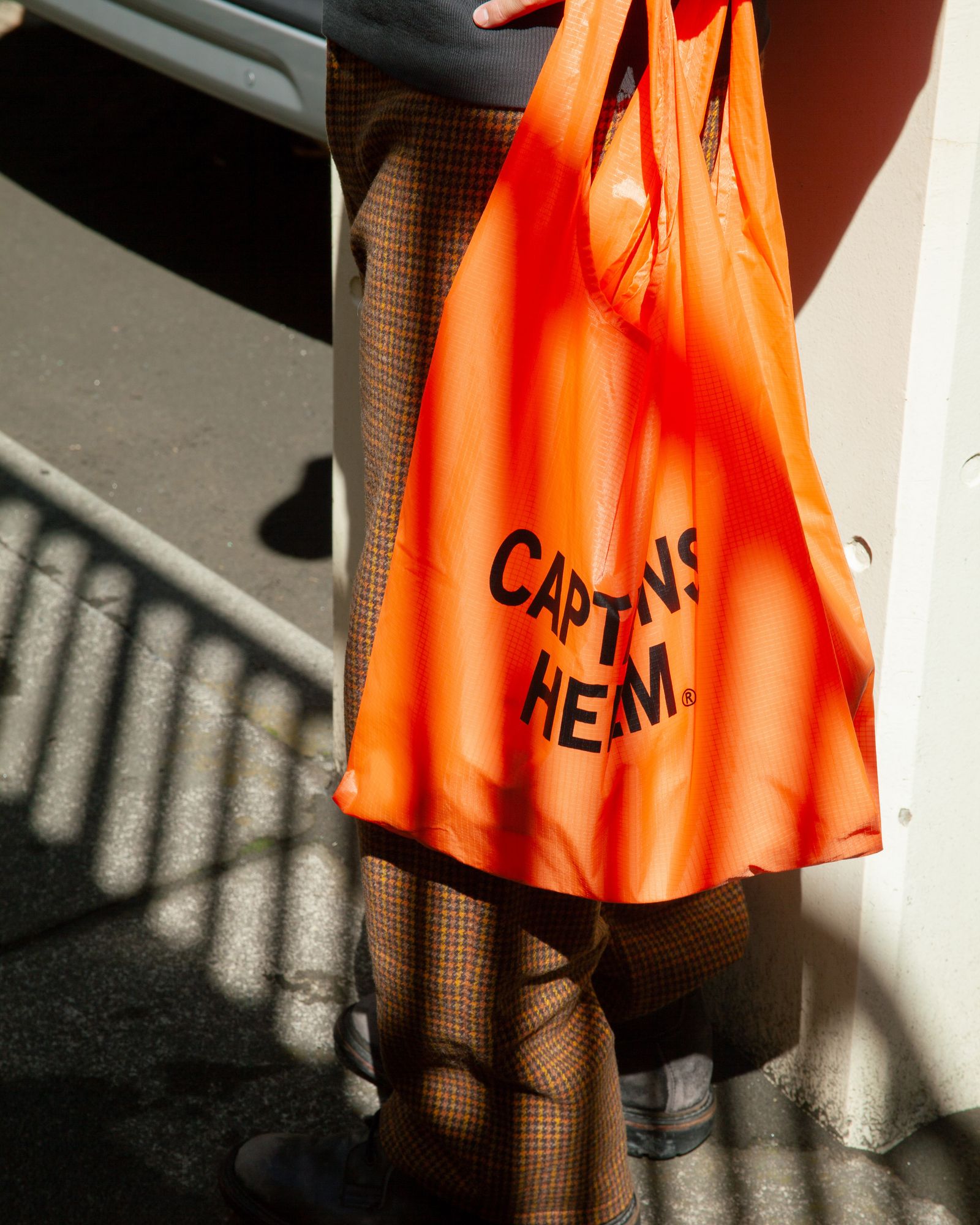 PACKABLE ECO BAG (ORANGE) / パッカブル エコバッグ