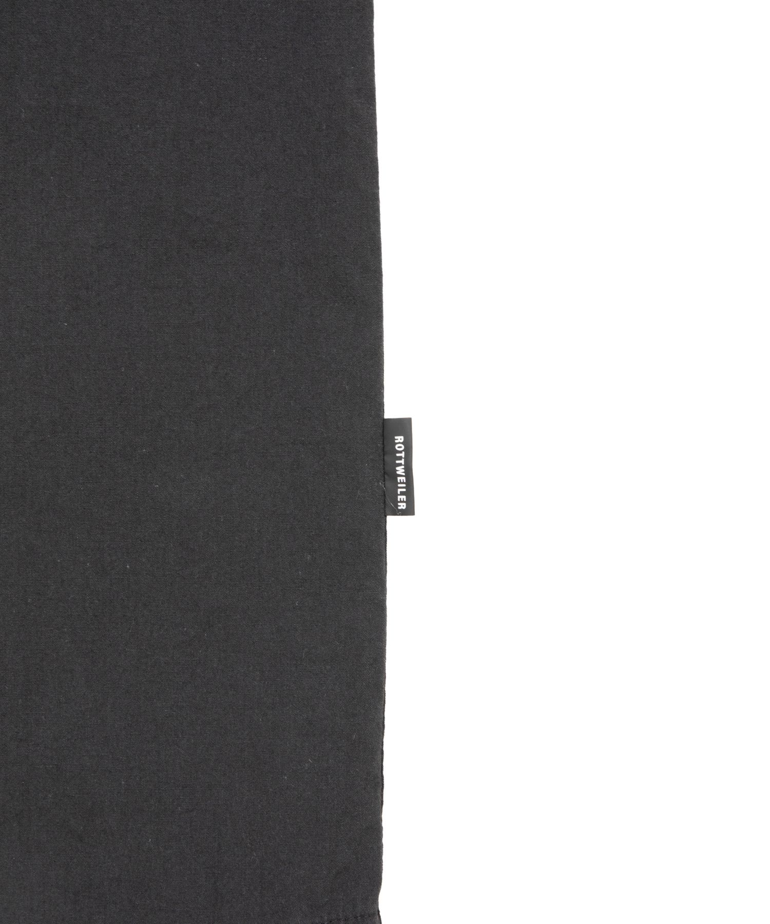 R9 M.I.L OPEN COLLARSHIRT (BLACK) / ミリタリー シャツ