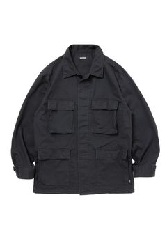 R9 BDU JACKET (BLACK) / BDU ミリタリー ジャケット
