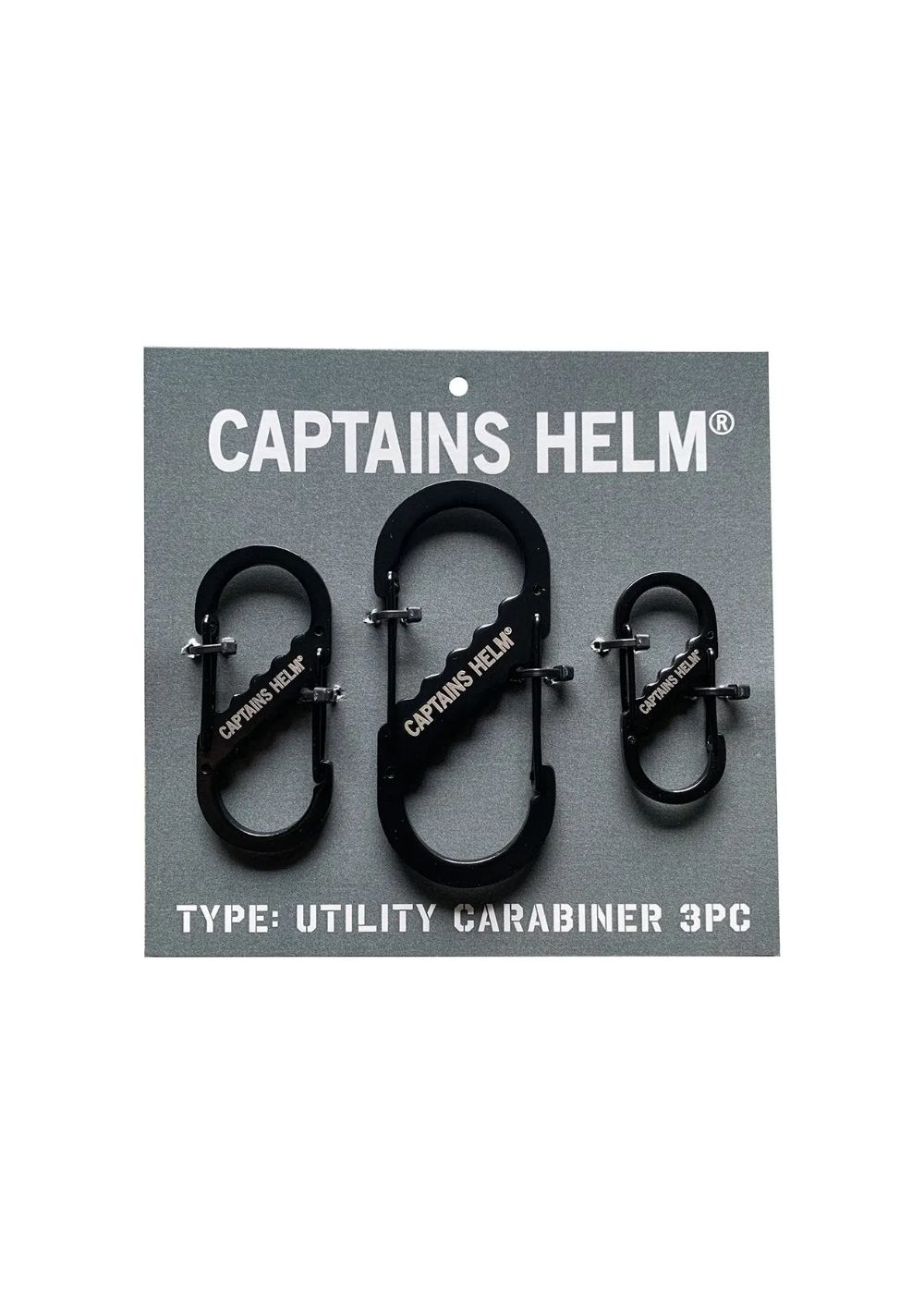 CARABINER SET (BLACK) / カラビナセット