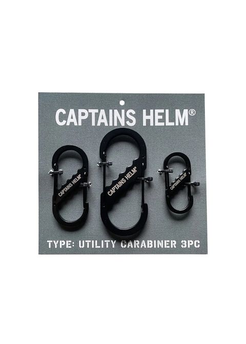CARABINER SET (BLACK) / カラビナセット