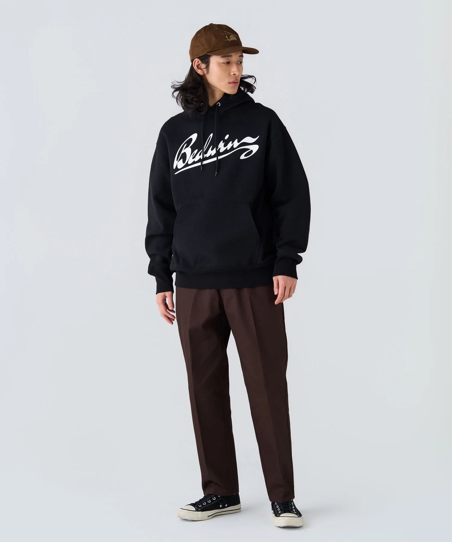DICKIES 10L TC PANTS "THUNDERS" (D.BROWN) / ディッキーズ コラボ チノパンツ