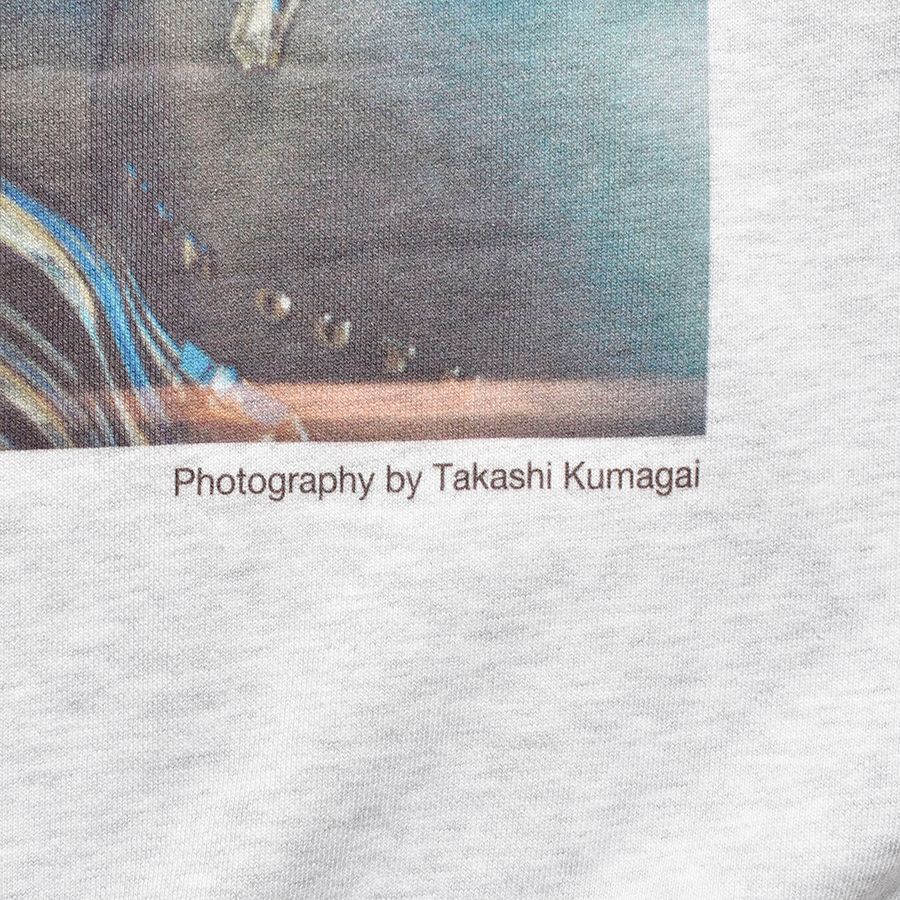 ×WDS Photo Hoodie (LIGHT GRAY) / ウィンダンシー コラボ スウェット パーカー