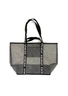 MESH TOTE BAG M (GRAY) / メッシュ トートバッグ