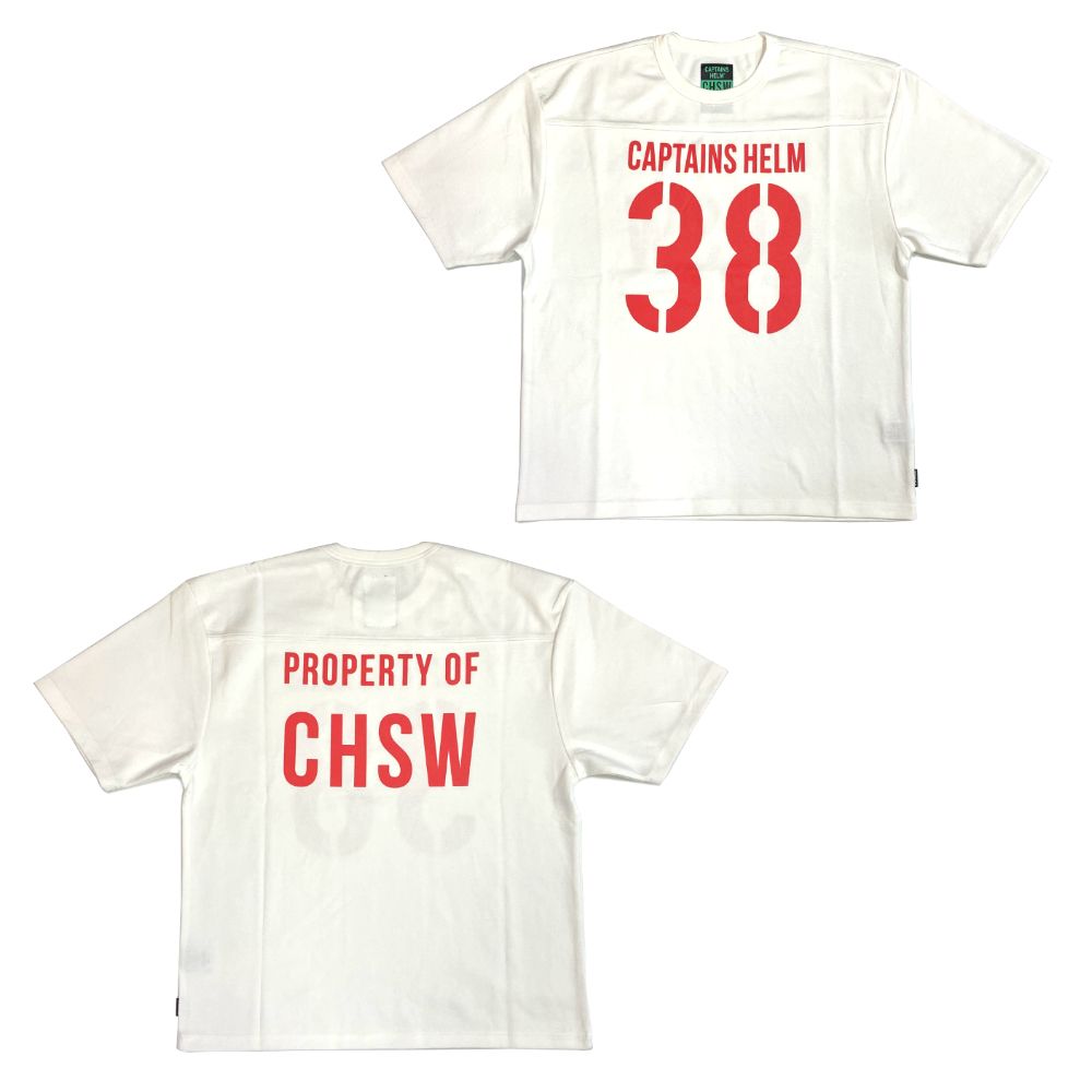 Captains Helm [キャプテンヘルム] DOUBLE MESH FOOTBALL TEE