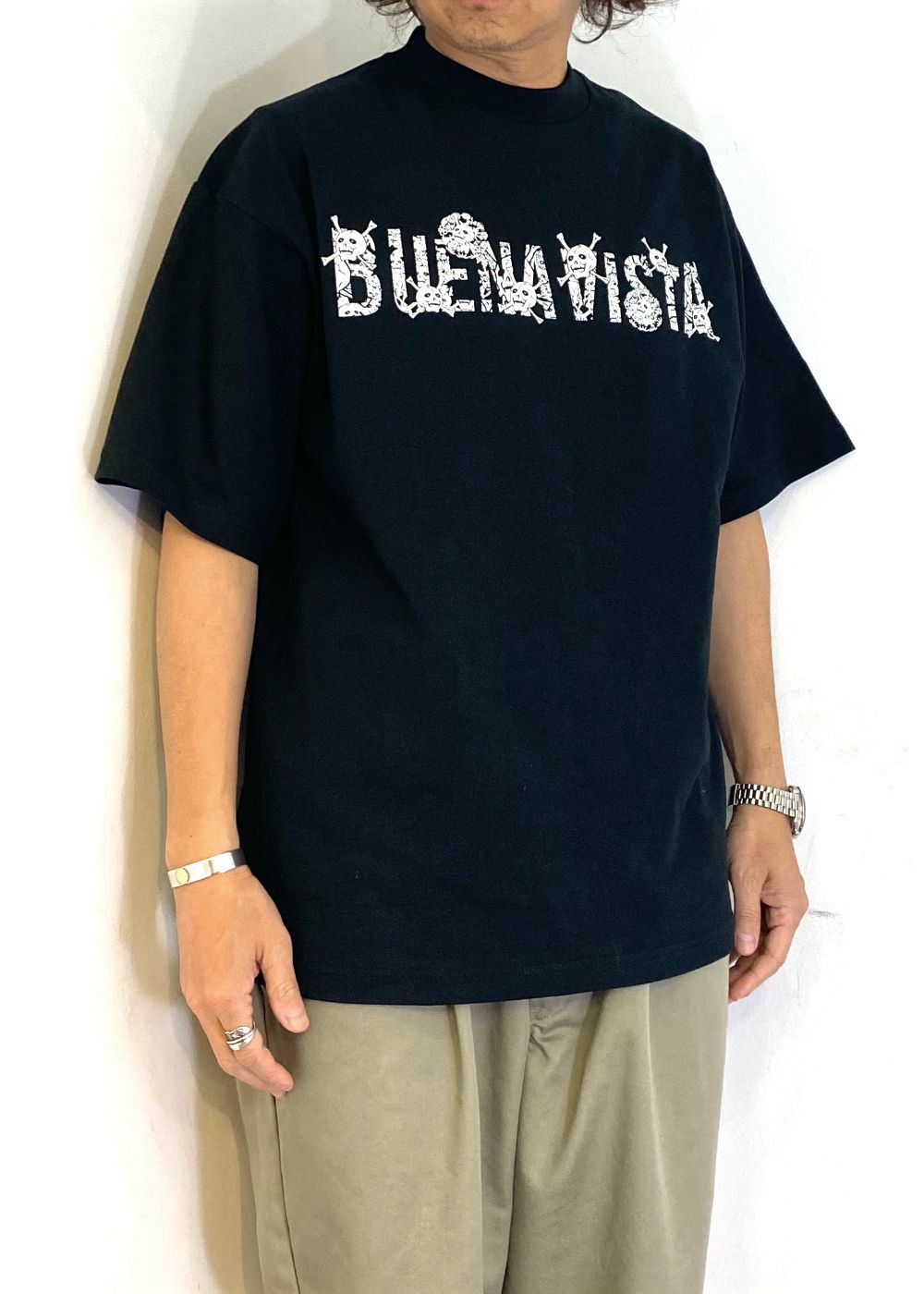YOKOO雑踏髑髏 tee (BLACK) / ×横尾忠則 コラボ Tシャツ