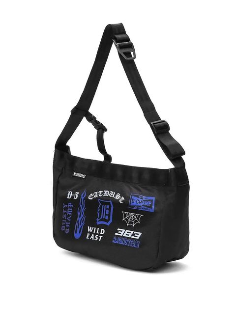 DUSTYCHAMP NEWSPAPER MESSENGER SM (BLACK) / ダスティーチャンプ メッセンジャーバッグ