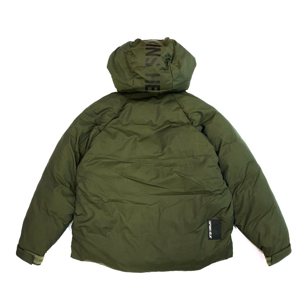 CAPTAINS HELM - DETACHABLE HOOD PADDED JKT (OLIVE DRAB) / ハイスペック パフジャケット |  LOOPHOLE