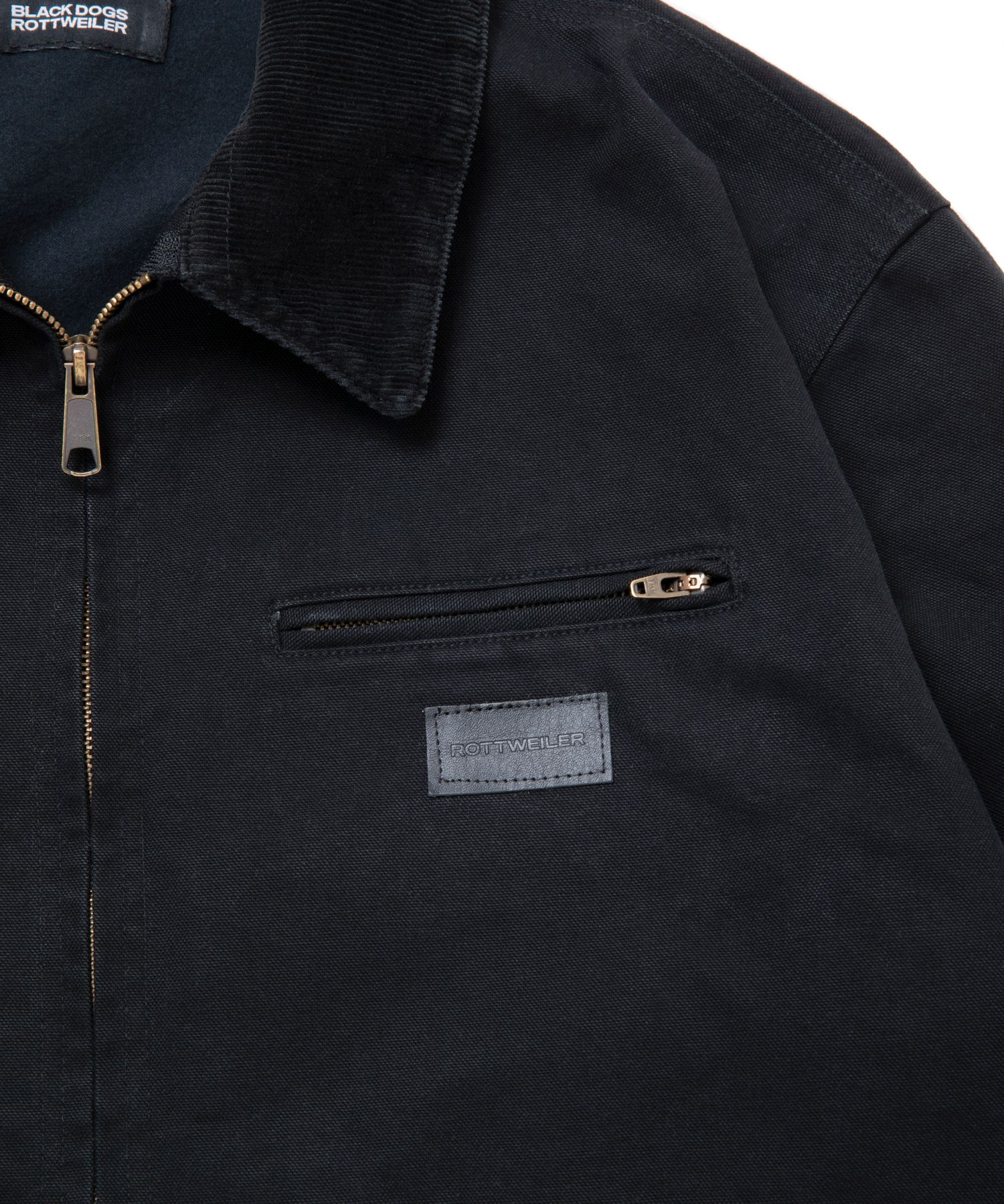 R9 DETROIT JACKET (BLACK) / デトロイト ジャケット