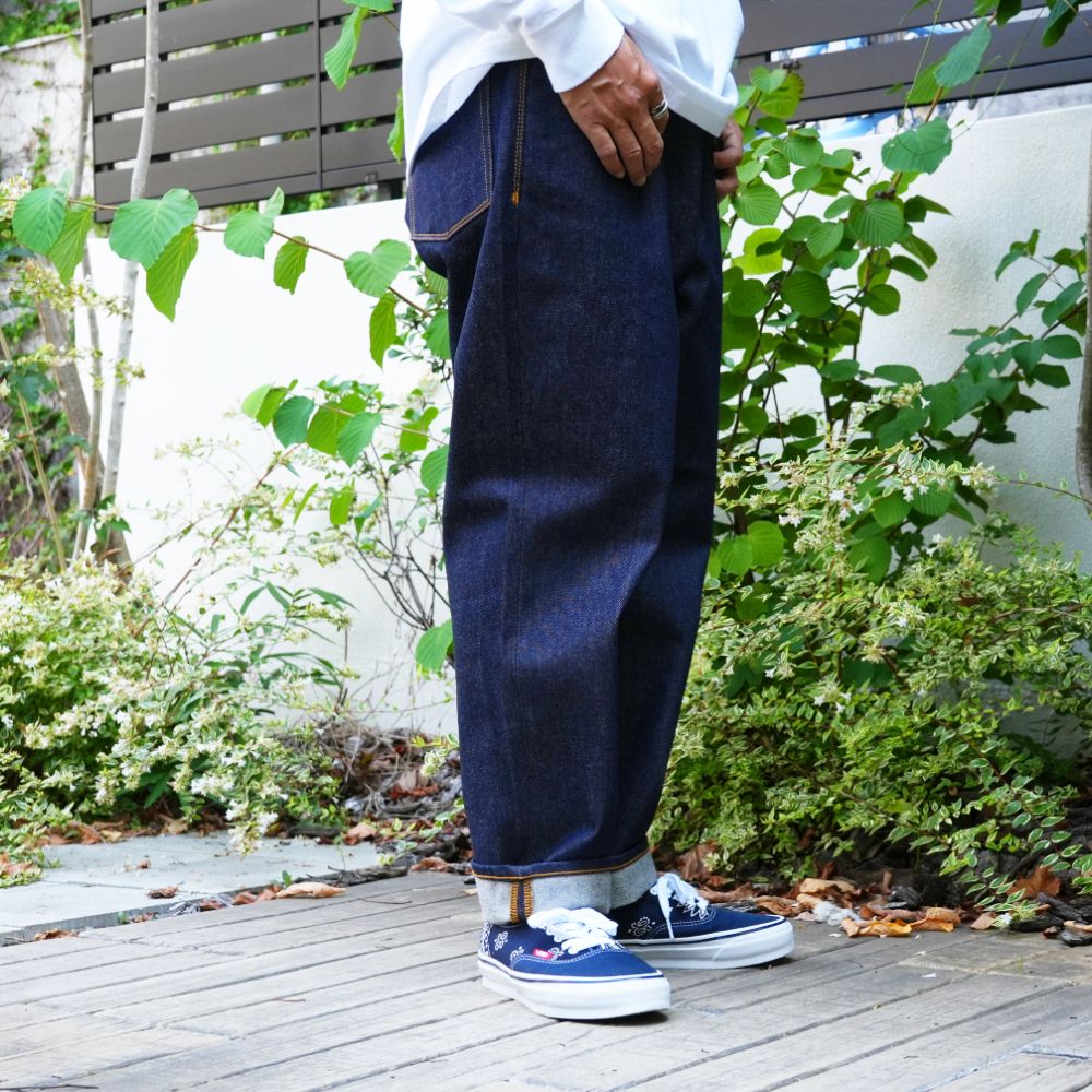 10L STRIGHT FIT DENIM PANTS "THUNDERS" (INDIGO) / 定番 デニム パンツ